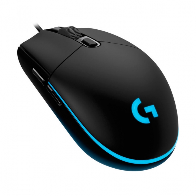 MOUSE GAMER LOGITECH G203 PRODIGY -8000 DPI - 6 BOTONES PROGRAMABLES - NEGRO - USB / LOGITECH
