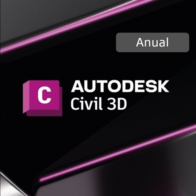 Licencia Autodesk Autocad Civil 3D Windows/Mac - Anual - 1PC / AUTODESK