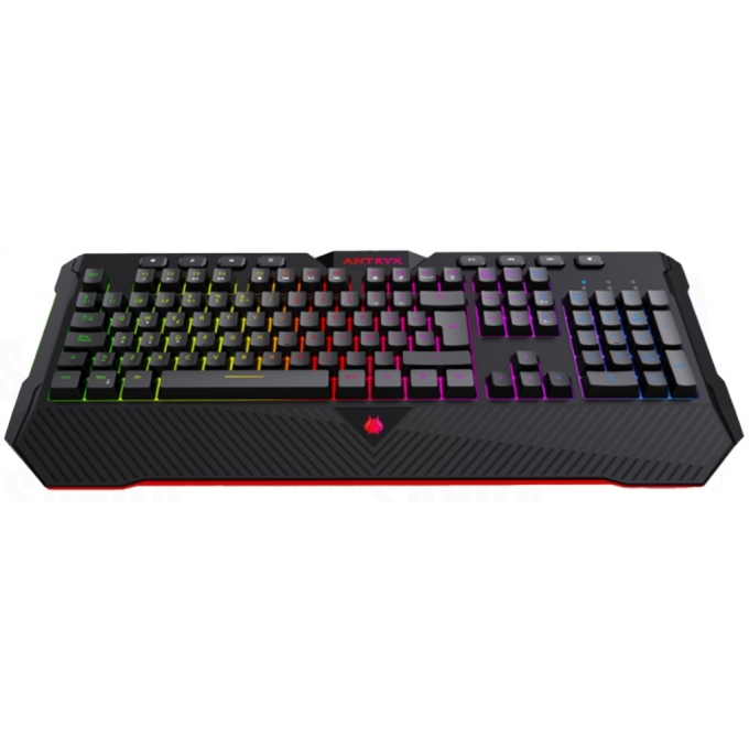 Teclado ANTRYX Chorme Storm SK570-AGK-CS570K-SP LED RGB, Semi Mecanico, Cableado, Retroiluminado, Gamer / ANTRYX