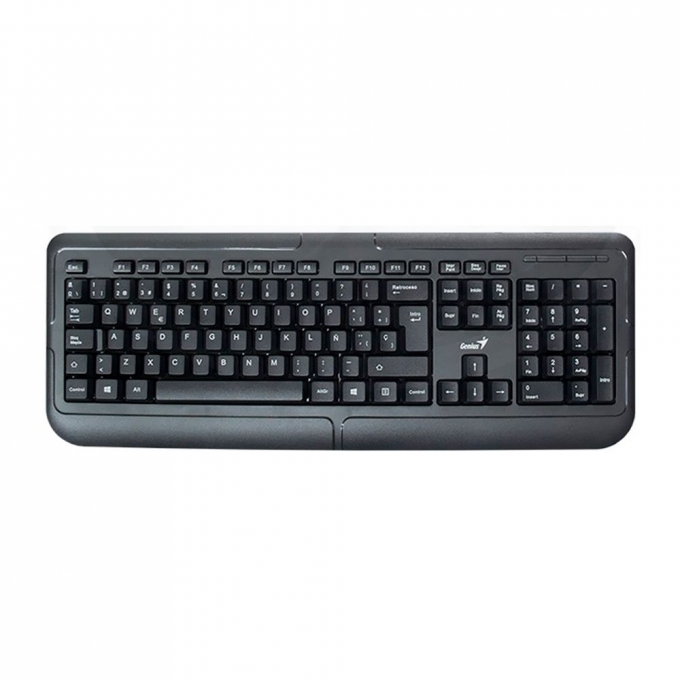 Teclado GENIUS KB-118 USB ESPANOL - BLACK / GENIUS