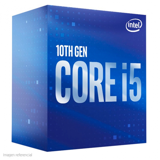 Procesador Intel Core i5-10400, 2.90 GHz, 12 MB Cache L3, LGA1200, 65W, 14 nm / INTEL