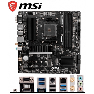 Placa Madre Mainboard MSI B550M PRO-VDH WIFI DDR4 AM4 AMD