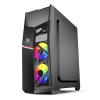 CASE Gamer GAMBYTE VADER ARGB 600W NEGRO 1 PANEL DE VIDRIO / GAMBYTE