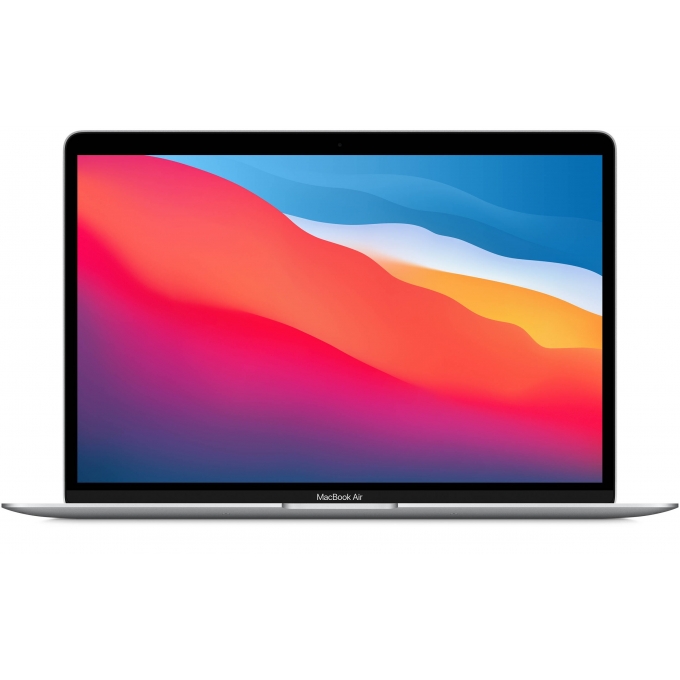 Laptop Apple MacBook Air A2337, Procesador M1, Memoria 8Gb RAM, Disco Solido 256Gb SSD, Pantalla 13.3pulgadas Retina, Teclado Español, Silver / APPLE