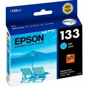 CARTUCHO DE TINTA EPSON T133220 CYAN - TX235W/TX420W/430W / EPSON