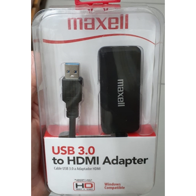 ADAPTADOR USB - HDMI MAXELL / MAXXEL