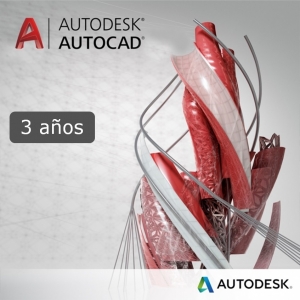 Licencia Autodesk Autocad Windows/Mac - 3 años - 1PC - Digital / AUTODESK