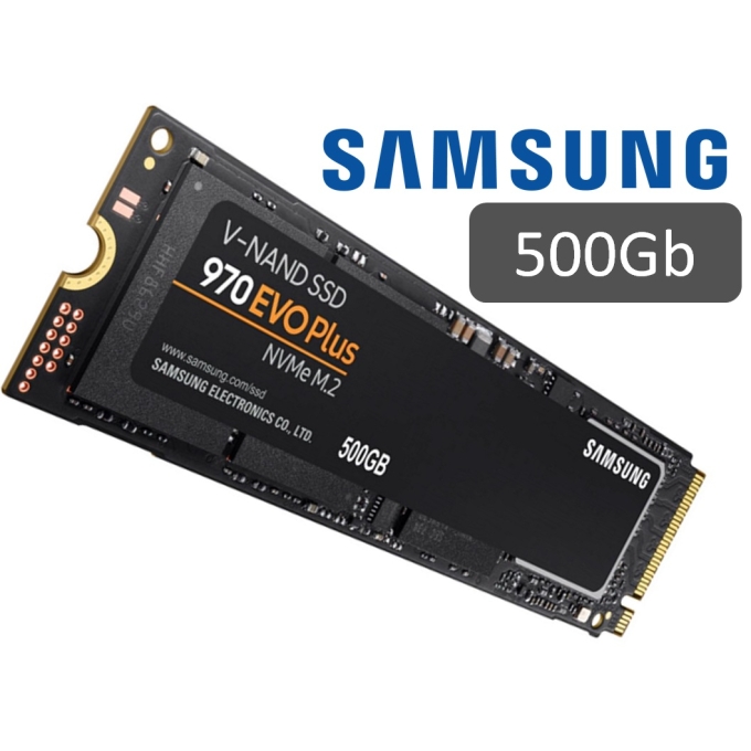 Disco Duro Solido SSD M.2 - Samsung 970 EVO 500GB Interno / SAMSUNG