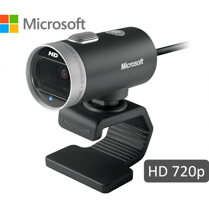 Camara Web Microsoft LifeCam Cinema for Business 6CH-00001, HD 720p, CMOS Sensor Webcam / MICROSOFT