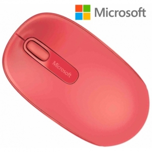 MOUSE MICROSOFT MOBILE 1850, INALAMBRICO, ROJO / MICROSOFT