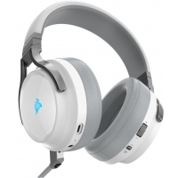 Audifono CORSAIR Virtuoso RGB WIRELESS CA-9011180-NA, White, Gamer, Inalambrico / CORSAIR
