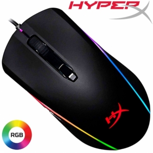 Mouse HYPERX Pulsefire Surge, Cableado, 6 Botones, Negro, Gamer / HYPERX