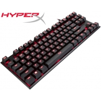 Teclado HYPERX Alloy FPS PRO, Mecanico, USB, retroiluminado, ingles, Gamer, Negro HX-KB4BL1-US/WW / HYPERX
