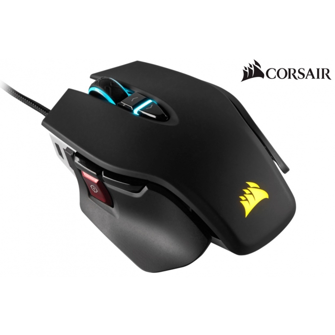 Mouse CORSAIR M65 RGB Elite, USB, 9 Botones, Negro, Gamer / CORSAIR