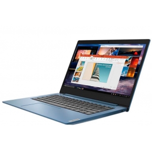 Laptop LENOVO Ideapad 1 14IGL05, Pentium Silver N5030 1.1GHz, Memoria 4Gb RAM, Disco Solido 128Gb SSD, Pantalla 14pulgadas HD, Teclado Ingles, Color Ice Blue, W10 (Oferta) / LENOVO