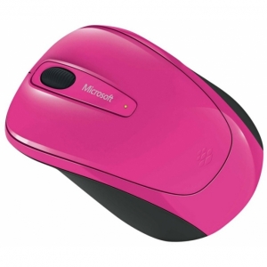 Mouse MICROSOFT Mobile 3500, Inalambrico USB, Rosado