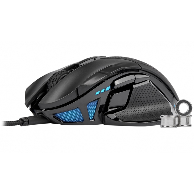 Mouse CORSAIR M55 RGB PRO, Cableado, Negro, Gamer / CORSAIR