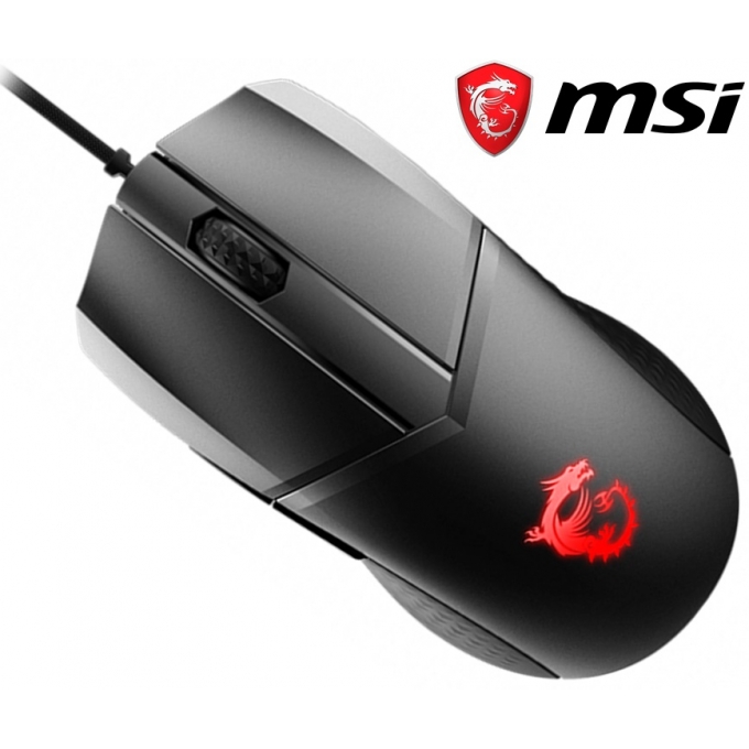 Mouse MSI Clutch GM41 Lightweight, USB, 6 Botones, Negro, Gamer(oferta) / MSI