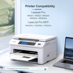 Toner HP 26A CF226A capacidad 3100 paginas, negro, para LaserJet Pro M402n, M402dn, M402dw, M402dne, M426dw, M426fdw / HP