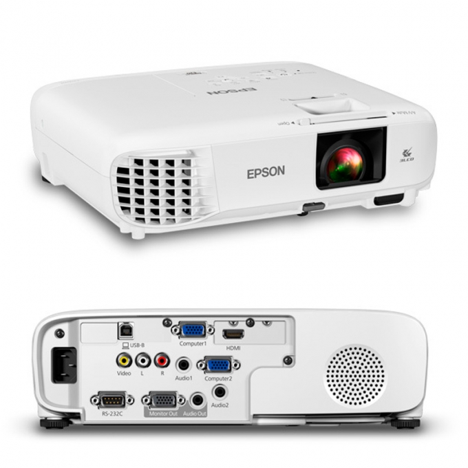 PROYECTOR EPSON POWERLITE E20 - 3400 LUMENES - 1024X768 - XGA / EPSON