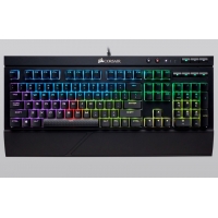 Teclado Corsair K68 RGB Mecanico Multimedia Cableado USB Retroiluminado Gamer Negro CH-9102010-SP / CORSAIR