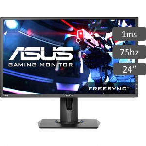 Monitor Asus VG245H GAMING 24pulgadas LED 1ms 75hz 1920x1080 2xHDMI / VGA / 1xEarphone VG245H Gamer / ASUS