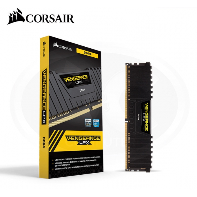 Memoria Ram Corsair Vengeance LPX, 8GB, DDR4 3200 MHz, PC4-25600, CL-16, 1.35V - CMK8GX4M1Z3200C16 / CORSAIR