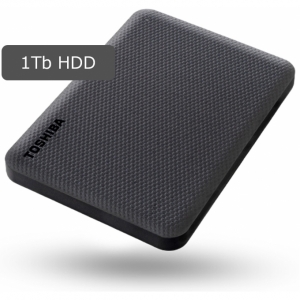 Disco Duro Externo TOSHIBA Storage Canvio Advance Black, 1TB, V10 HDTCA10XK3AA