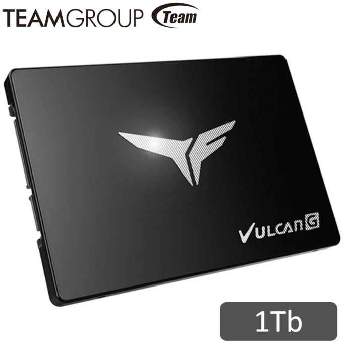 Disco Duro Solido SSD Teamgroup T-Force Vulcan G, 1TB, SATA 6.0 Gb/s 2.5pulgadas - Interno / TEAMGROUP