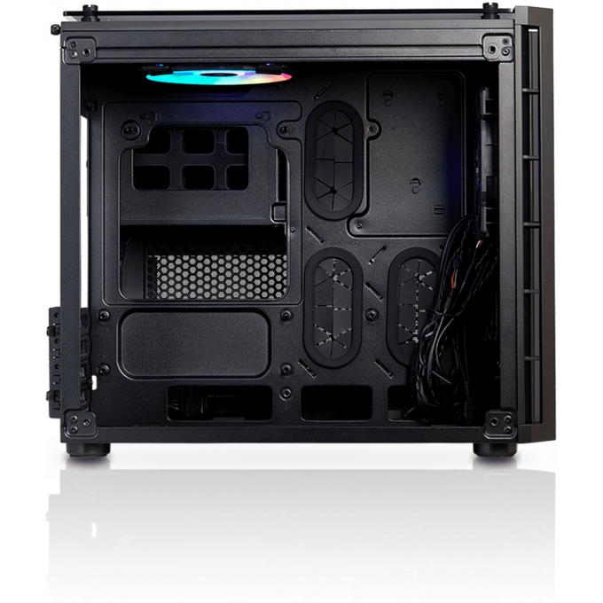 Case Gamer Corsair Crystal 280X RGB , Mid Tower, ATX, USB 3.0, Audio, Negro. S/FUENTE, P/GAMER. / CORSAIR