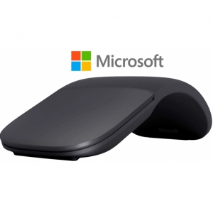Mouse MICROSOFT ARC, Inalambrico, Negro / MICROSOFT