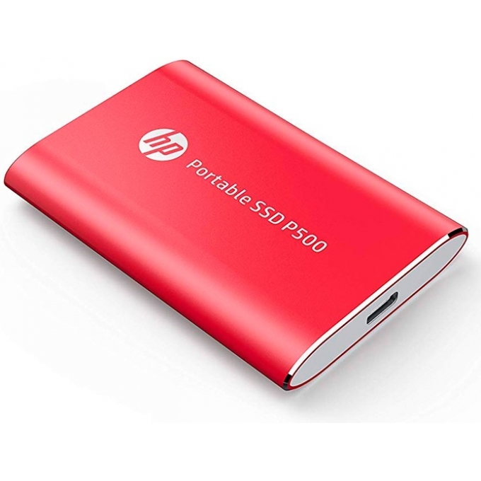 Disco Duro Estado Solido SSD Externo HP 500Gb P500 USB 3.1 Tipo-C Rojo / HP