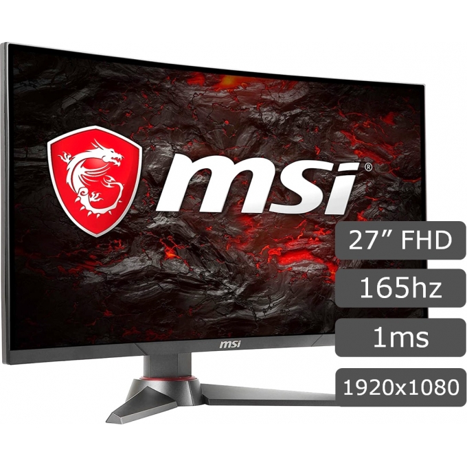MONITOR MSI OPTIX MAG270VC2 27pulgadas FHD 1920x1080 1ms 165hz Gamer / MSI