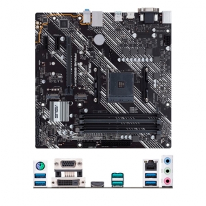 PLACA MADRE  ASUS PRIME B550M-K, AM4, DDR4, HDMI, VGA, DVI-D, HD Audio / ASUS