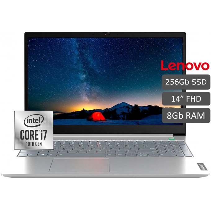 Laptop LENOVO V14 IIL, i7-1065G7 1.30/3.90 GHz, Memoria 8GB RAM, Disco 256GB SSD, Video Nvidia 2GB, Pantalla 14pulgadas HD, Sin sistema Operativo, Plata / LENOVO