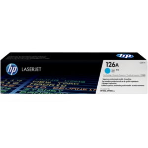 TONER HP LASER JET - CE311A - 126A - CYAN - LASER - CP1025NW - M175NW - M275 - 1000 PAGINAS - CE311A