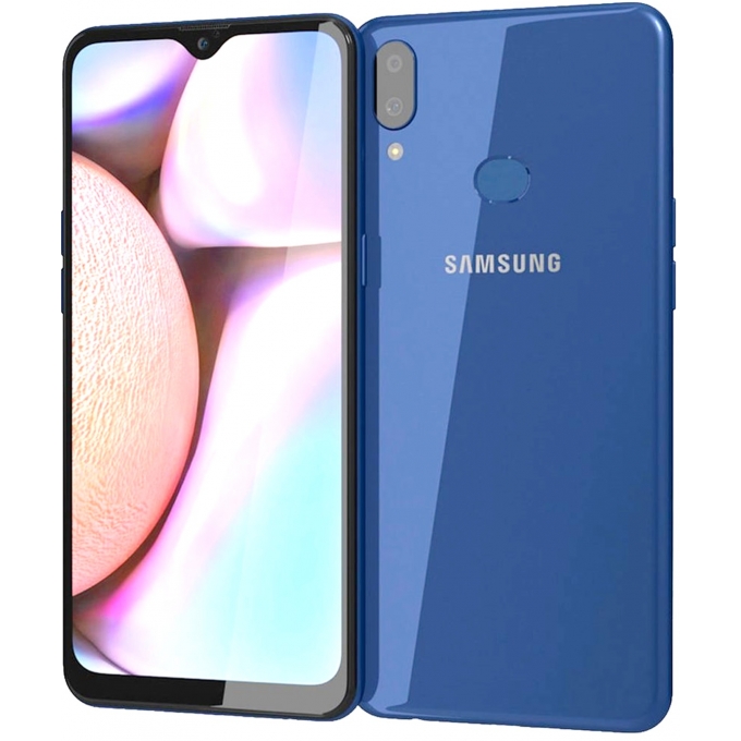 Smartphone SAMSUNG Galaxy A10S Azul 32GB 6.2pulgadas, Android 9.0, LTE, Dual SIM, Desbloqueado, 13MP+2MP SM-A107M / SAMSUNG