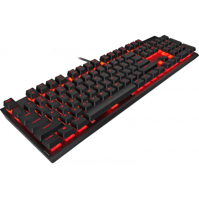 Teclado CORSAIR K60 PRO Led-Red Mecanico, Cableado, Retroiluminado, Gamer CH-910D029-SP / CORSAIR