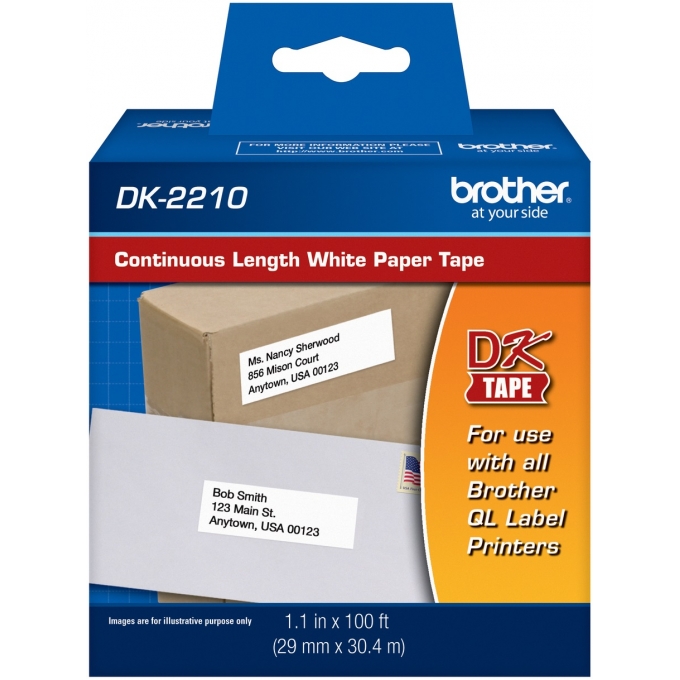 Cinta Impresora Brother DK-2210 (29 mm x 30,4 m) (oferta) / BROTHER
