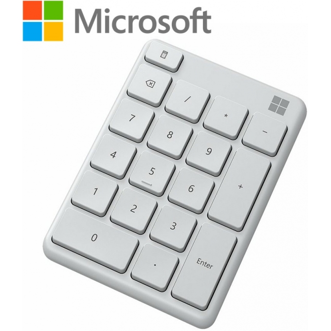 Teclado Numerico MICROSOFT Inalambirco Bluetooth, Blanco 23O-00031 / MICROSOFT