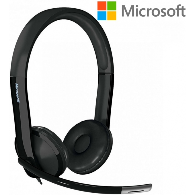 Audifono MICROSOFT Lifechat LX-6000, Microfono, USB, Negro 7XF-00001 / MICROSOFT