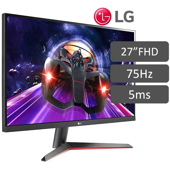 Monitor Gamer LG 27MP60G 27pulgadasFHD 75Hz, 5ms 27MP60G-B / LG