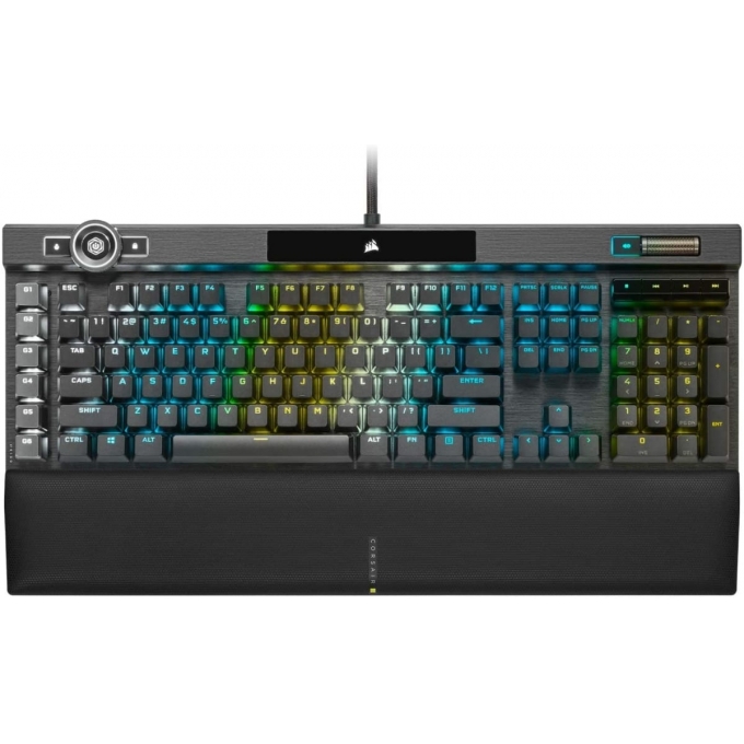 Teclado CORSAIR K100 OPX RGB, Cableado, Negro CH-912A01A-NA / CORSAIR