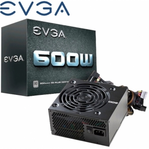 Fuente de poder EVGA 600W, ATX, 600W, 80 Plus P/GAMER / EVGA