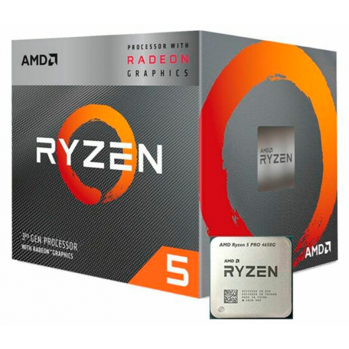 PROCESADOR AMD RYZEN 5 PRO 5-4650G 3.7GHZ 8MB 6 CORE / 12 SUB AM4 OEM / AMD