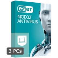 LICENCIA ANTIVIRUS ESET NOD32 2021 - 3PC - 12 MESES / ESET