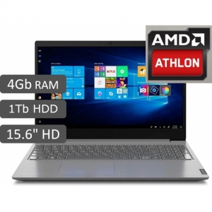 Laptop Lenovo V15 ADA, AMD Athlon Silver 3050U 2.30GHz, Memoria 4GB RAM, Disco 1TB, Pantalla 15.6pulgadas HD, Sin Sistema Operativo / LENOVO