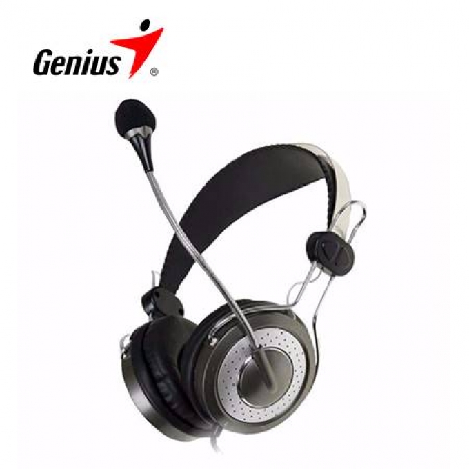 Audifono GENIUS HS-04SU Noise Cancelling C/Microf.  - 31710045100 / GENIUS