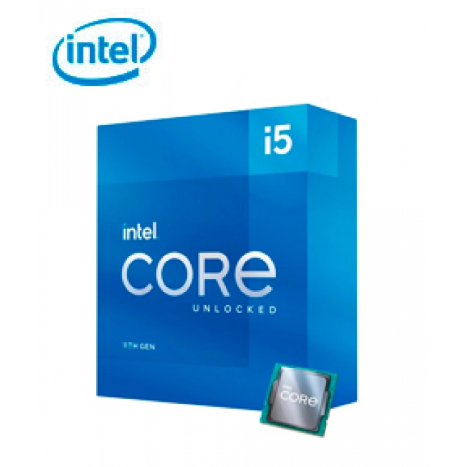 Procesador Intel Core i5-11600K 3.90 - 4.90 GHz 12 MB Cache L3 LGA1200 125W 14 nm / INTEL