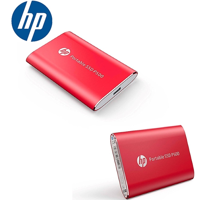Disco Duro Externo de Estado Solido SSD HP 1Tb P500, USB 3.1 Gen2 Tipo-C - Color Rojo / HP